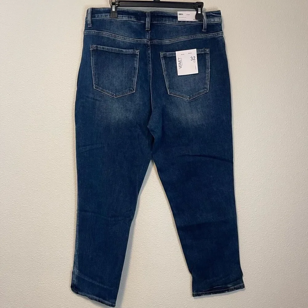 Vervet Erika Stretch Mom Jeans Size 32‎ NWT